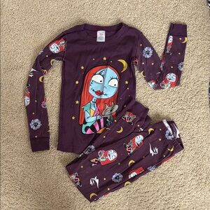 Hanna Andersson Purple Sally Character Pajama Set